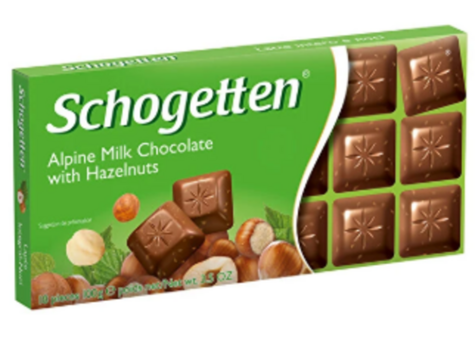 SCHOGETTEN ALPINE MILK HAZELNUTS 100 GR